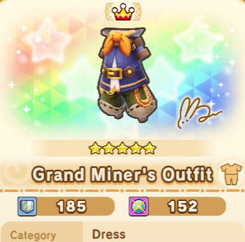 Grand Miner's Outfit