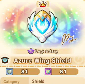 Azure Wing Shield