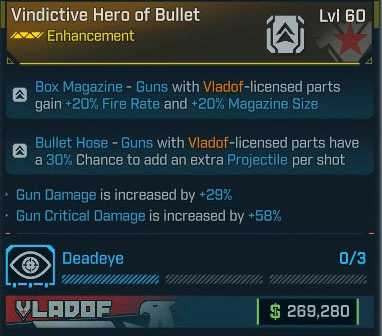 Vindictive Hero of Bullet