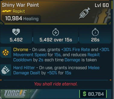 Shiny War Paint