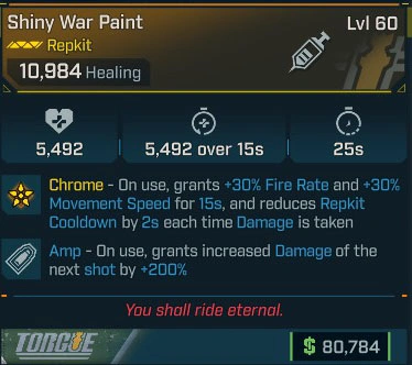 Shiny War Paint