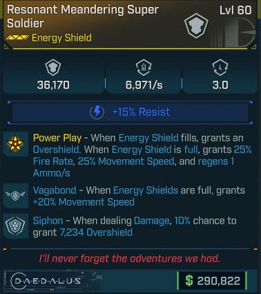 Resonant Meandering Super Soldier