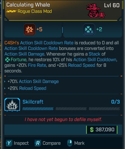 Calculating Whale（Rogue Class Mod）