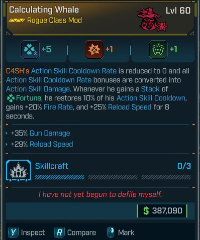 Calculating Whale（Rogue Class Mod）