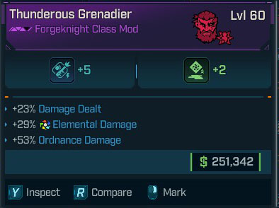 Thunderous Grenadier（Forgeknight Class Mod）