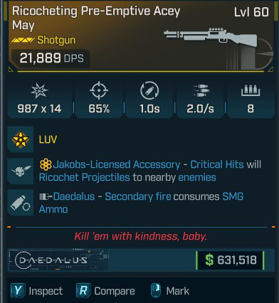 Ricocheting Pre-Emptive Acey May