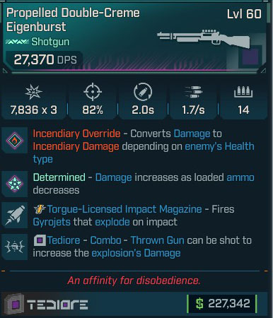 Propelled Double-Creme Eigenburst