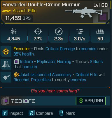 Forwarded Double-Creme Murmur