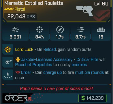 Memetic Extolled Roulette
