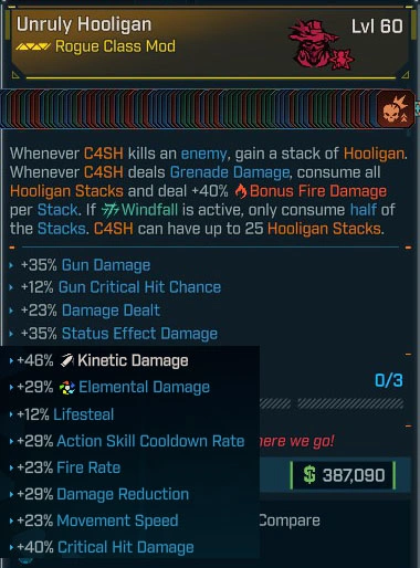 (Rogue Mod- All Skills MAX) Unruly Hooligan - lvl.60