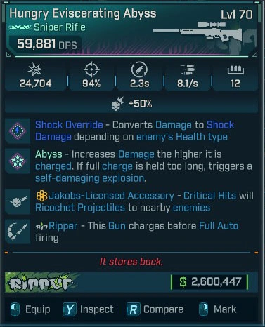 Hungry Eviscerating Abyss - LV.70