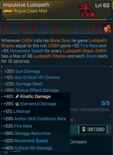 (Rogue Mod- All Skills MAX) Impulsive Ludopath - lvl.60