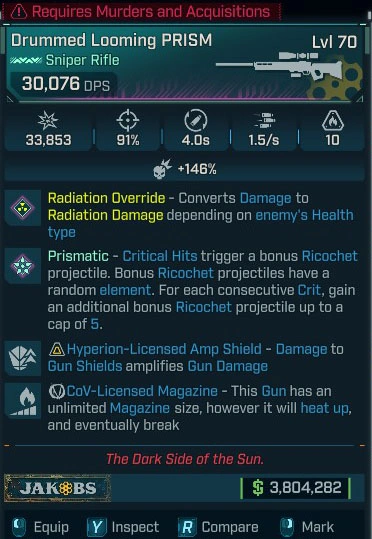 Drummed Looming PRISM - LV.70