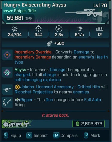 Hungry Eviscerating Abyss - LV.70