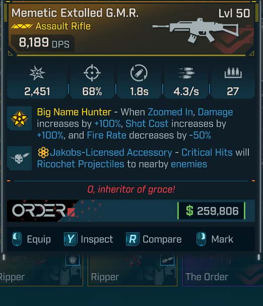 GMR (8189 DPS)