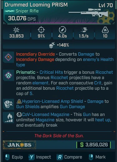 Drummed Looming PRISM - LV.70