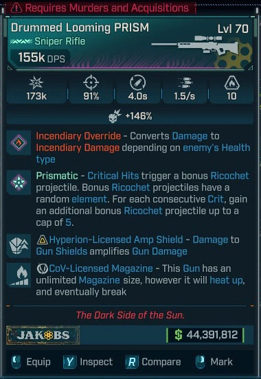 Drummed Looming PRISM - LV.70