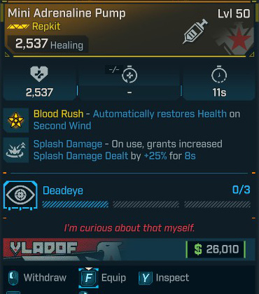 Mini Adrenaline Pump