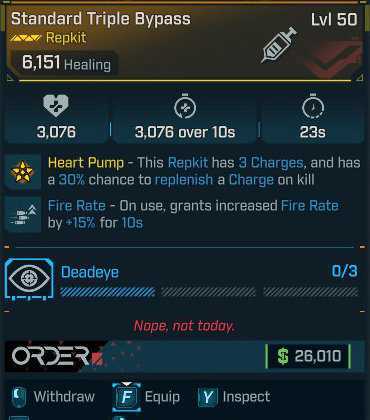 Standard Triple Bvpass