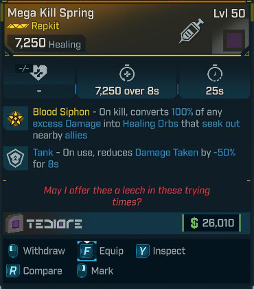 Mega Kill Spring