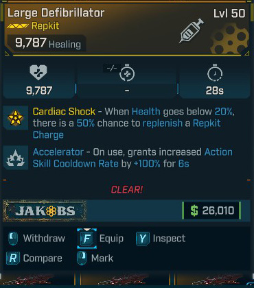 Large Defibrillator
