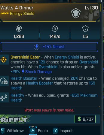 Watts 4 Dinner Lvl 30