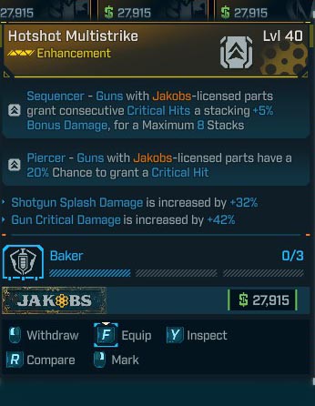 Hotshot Multistrike Lvl 40