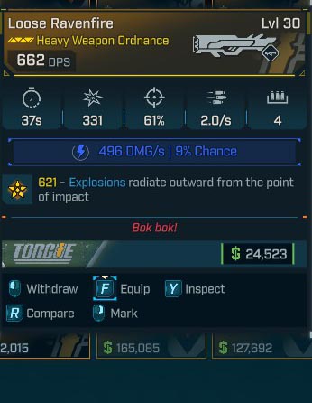 Loose Ravenfire Lvl 30