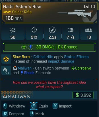 Nadir Asher's Rise Lvl 10