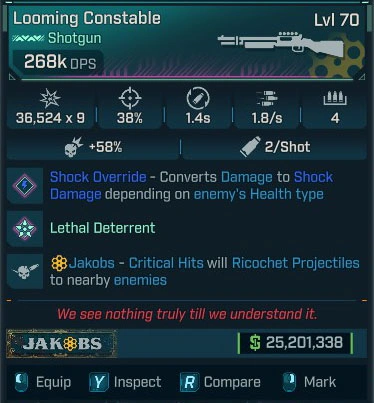 Looming Constable - LV.70
