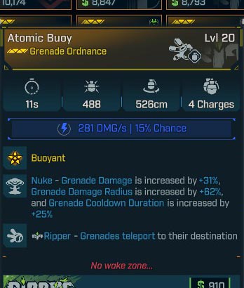Atomic Buoy Lvl 20