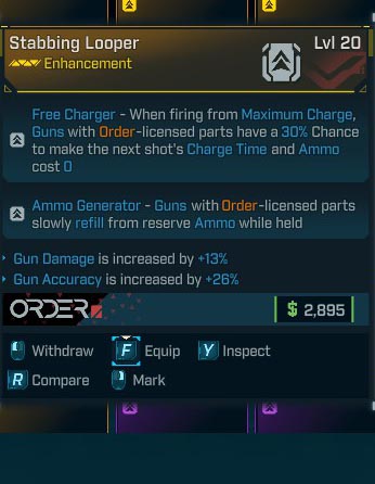 Stabbing Looper Lvl 20