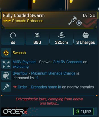 Fully Loaded Swarm Lvl 30