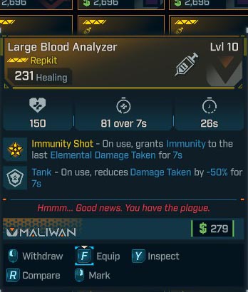 Large Blood Analyzer Lvl 10