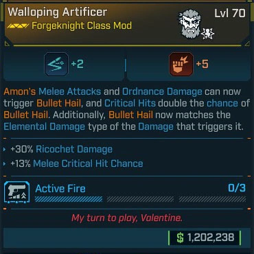 Walloping Artificer - LV.70