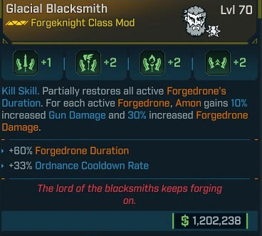 Glacial Blacksmith - LV.70