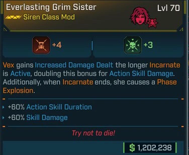Everlasting Grim Sister - LV.70