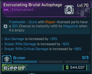 Excruciating Brutal Autophage - LV.70