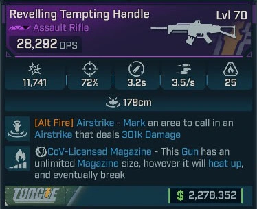 Revelling Tempting Handle - LV.70