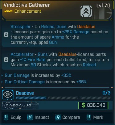 Vindictive Gatherer - LV.70