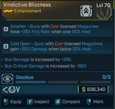 Vindictive Blizness - LV.70
