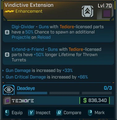 Vindictive Extension - LV.70