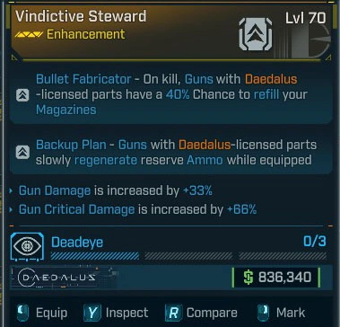 Vindictive Steward - LV.70