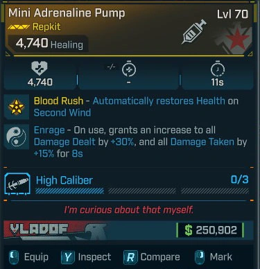 Mini Adrenaline Pump - LV.70