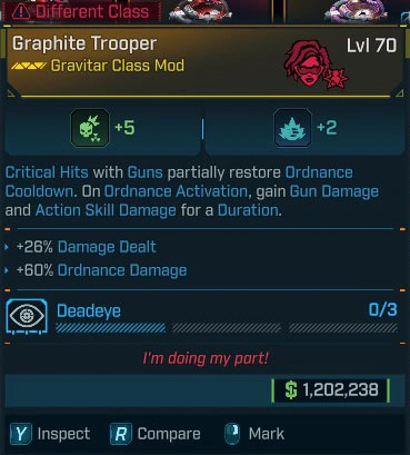Graphite Trooper - LV.70
