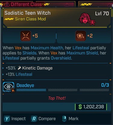 Sadistic Teen Witch - LV.70