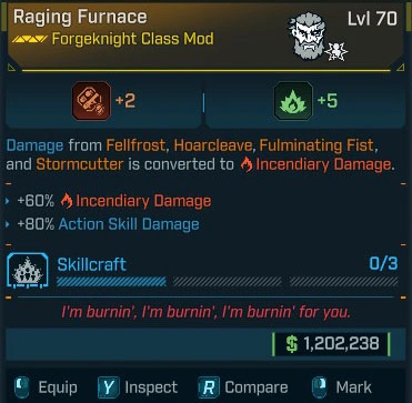 Raging Furnace - LV.70