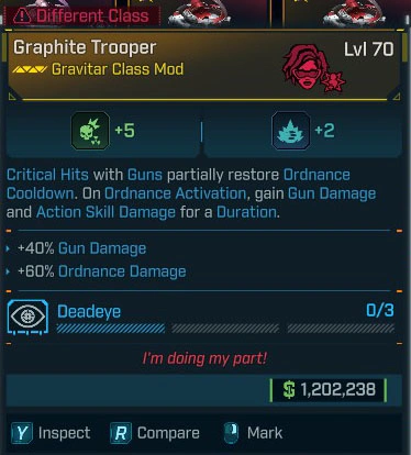 Graphite Trooper - LV.70