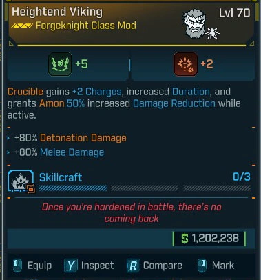 Heightend Viking - LV.70