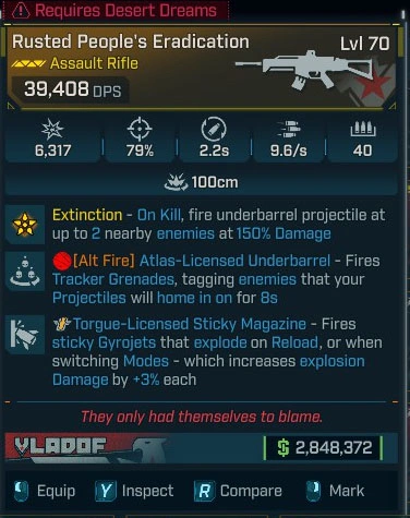 Rusted People's Eradication - LV.70